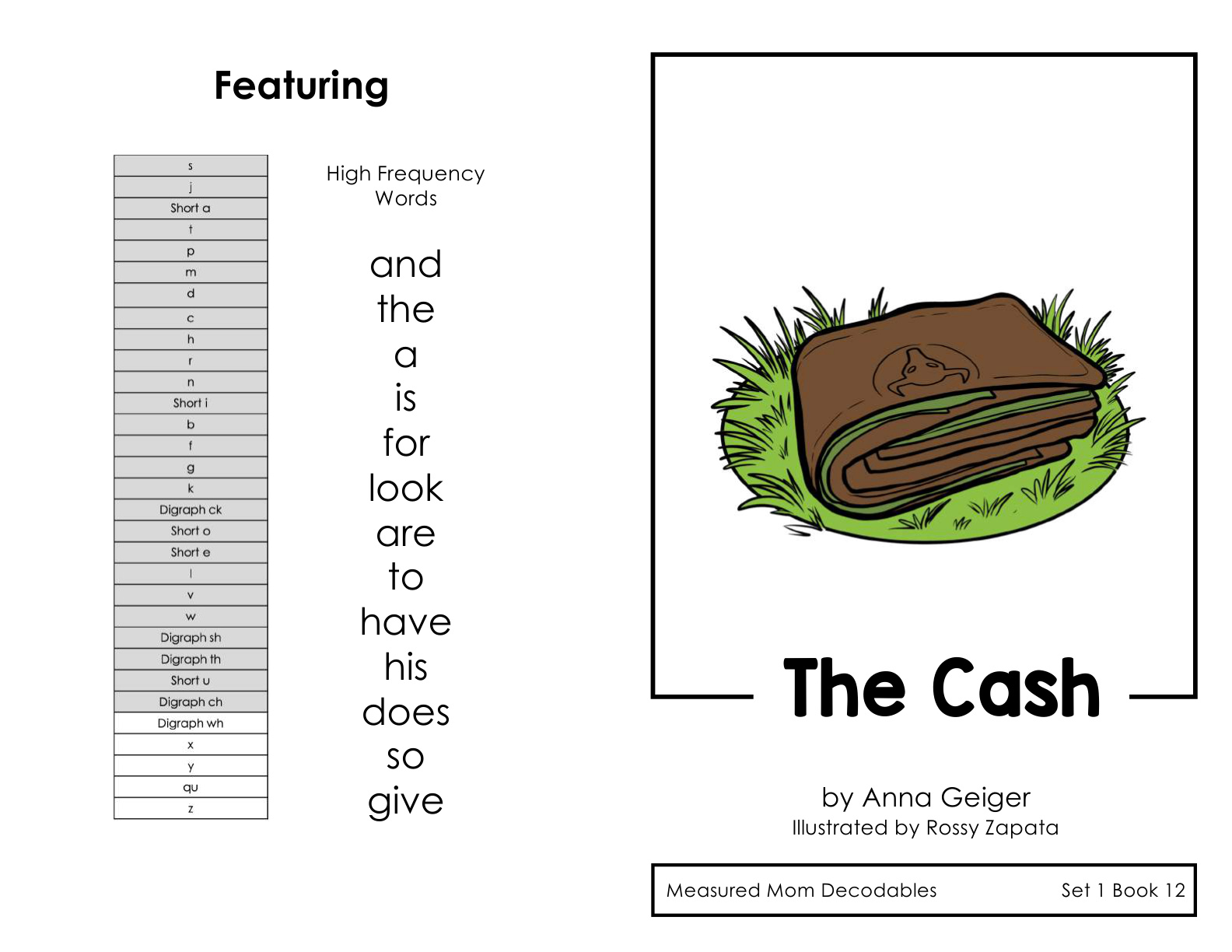 Decodable Book 19 - The Cash
